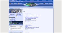 Desktop Screenshot of cancer.mascotia.com